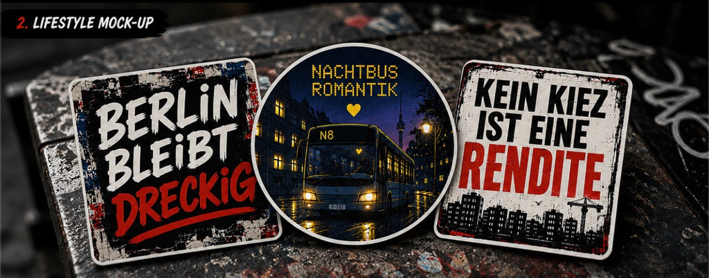 BERLIN STREET PACK – 50 STICKER